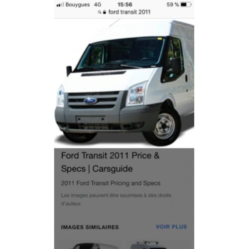 Pièces Ford transit 2011